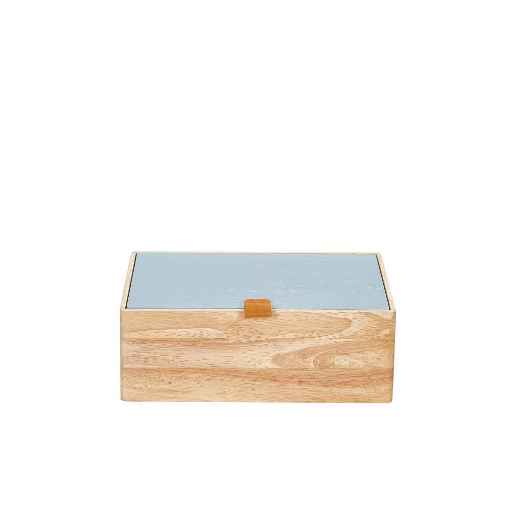 Portalavoro in legno per accessori