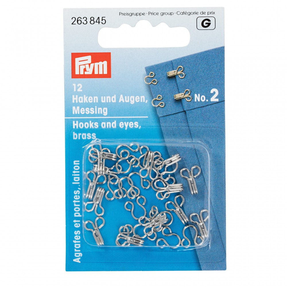 Ganci ed occhielli in Ottone 