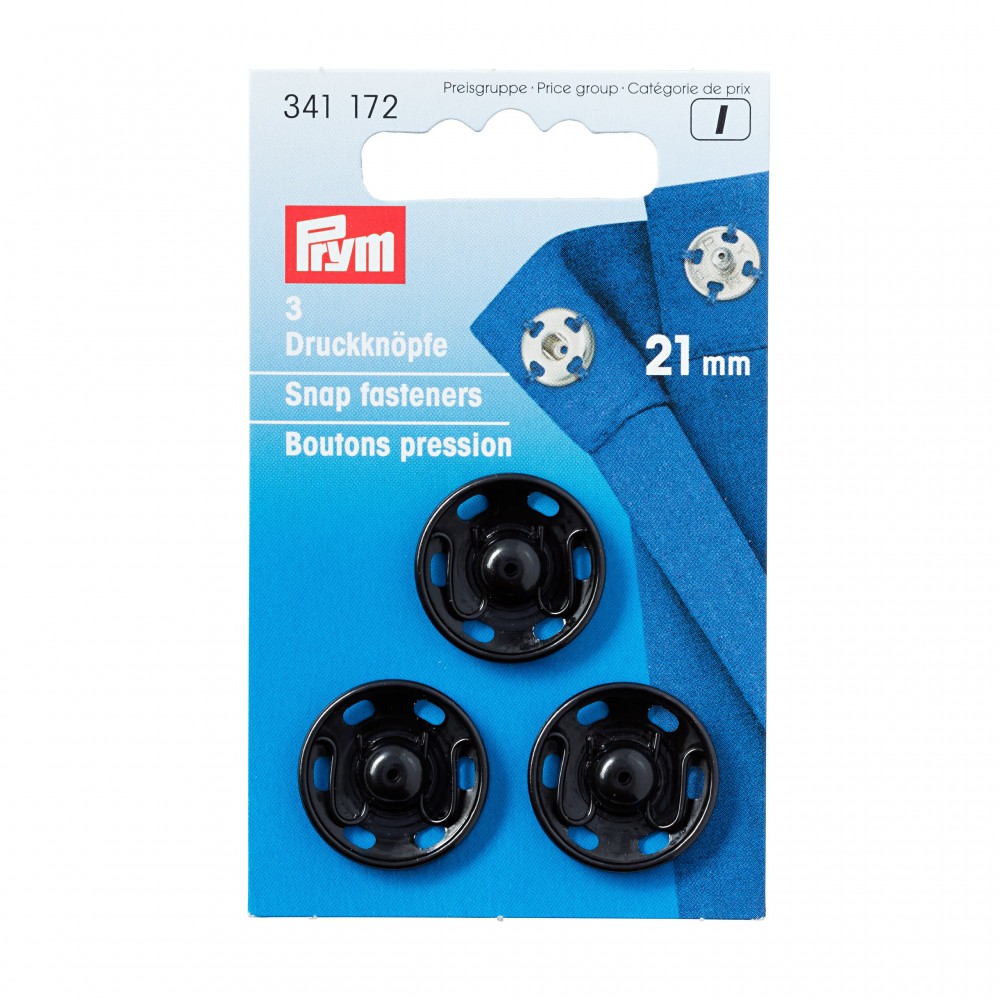 Bottoni Automatici Ottone mm.21